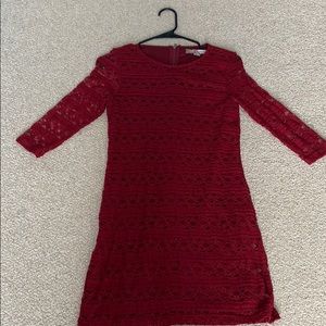 Red Lace Dress